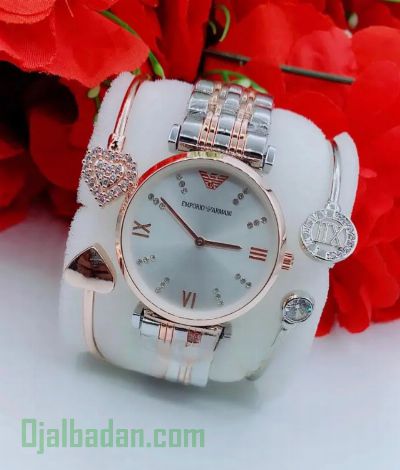 Ladies Emporio Armani Quality Wristwatch and Bracelet