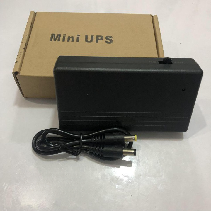 Mini UPS Bat3 Backup Power Supply for Routers 12volts2000mah