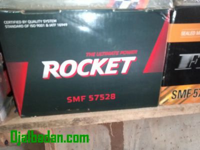 Rocket Car Battery 75ahms Made in Korea