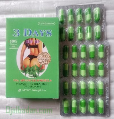 3 Days Hips Up And Butt Enlargement Capsule