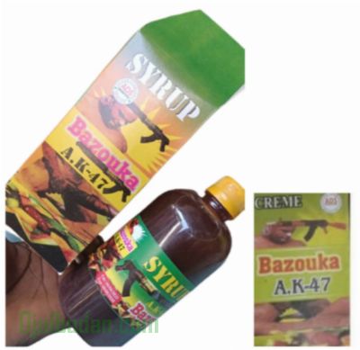 Bazouka AK Syrup+Cream For Penis Enlargement