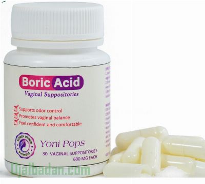 Boric Acid Vagina Suppository Yoni Pops Cookie Vitamin -30pills