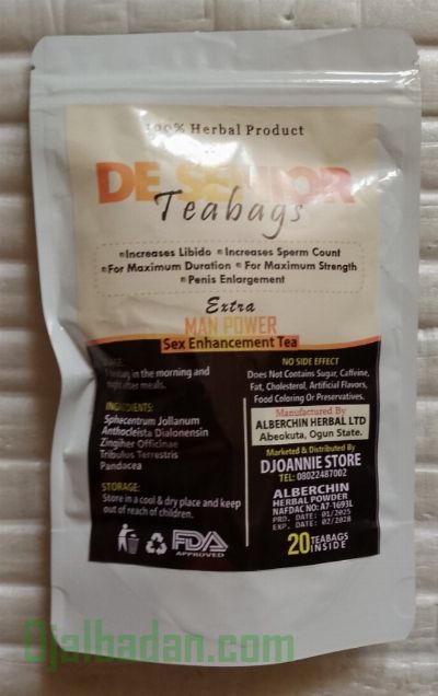 De Senior Men  Extra Manpower Sex Enhancement Tea
