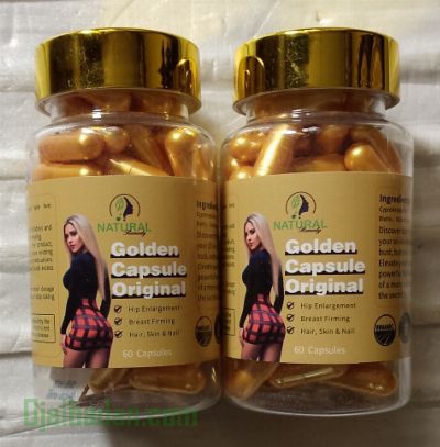 Original Golden Capsule For Butt Enlargement, Breast Firming, Hair, Skin And Nails